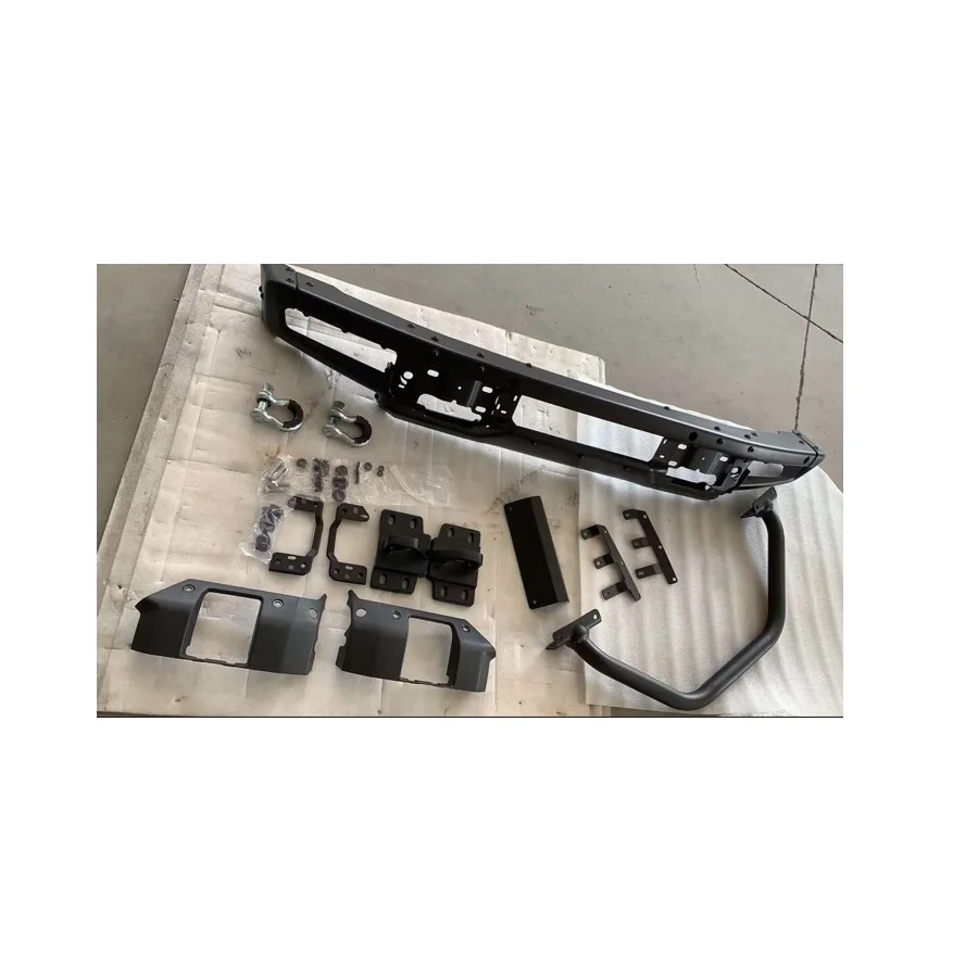 

4X4 внедорожные аксессуары, стальной передний бампер, боковая ступенька, защита шасси двигателя для Ford Bronco