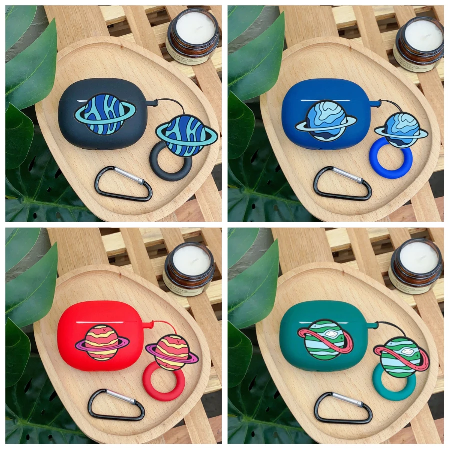 Cartoon Case For SoundPEATS Air 6 HS /Air6 PRO/Air5 Pro/Air5 Pro Plus /Air4 Lite /Air 4 Pro /Engine 4 Silicone Earphone Cover
