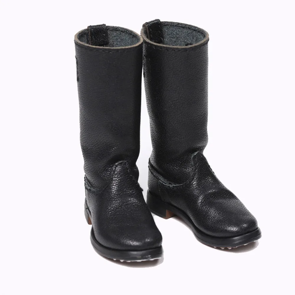 

D80183 Модель кожаных черных ботинок в масштабе 1/6 для медицинских солдат 12 дюймов