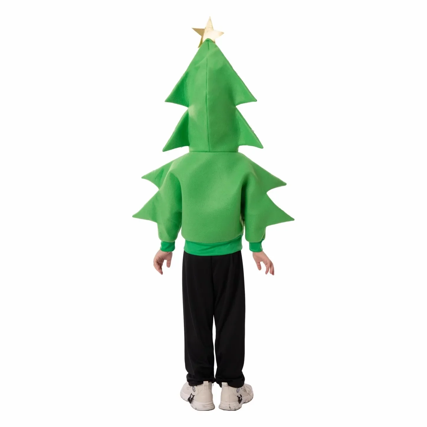 Christmas Tree Mascot Costume for Kids, Cosplay Vest Clothing, Surprise Props, Cerimônia Fancy Dress, Party Traje, Stage Perform Show