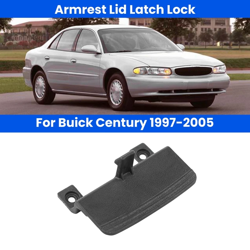 Black Car Center Console Armrest Lid Latch For Buick Century Chevy Impala 1997-2005 290595