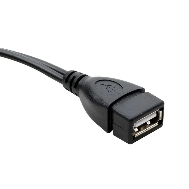 VIKEFON 2 in 1 OTG Cable Replacement  with Micro USB Power for Fire Stick 4K Compatible with Android Phone Tablet Micro USB Host view 4