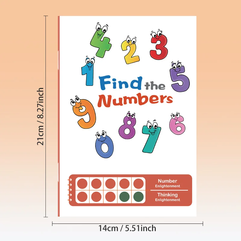 Children's Digital Thinking Enlightenment Workbook, Cognitive Connections Find Similarities, Whole Brain Development Training
