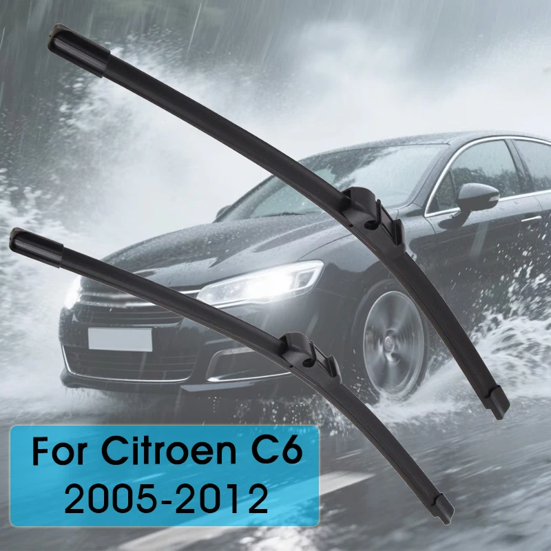 

28"+28"R For Citroen C6 Sedan Car Wiper Blade Front Wipers Windscreen Fit Side Pin Arm Auto Accessories Wiper Blades