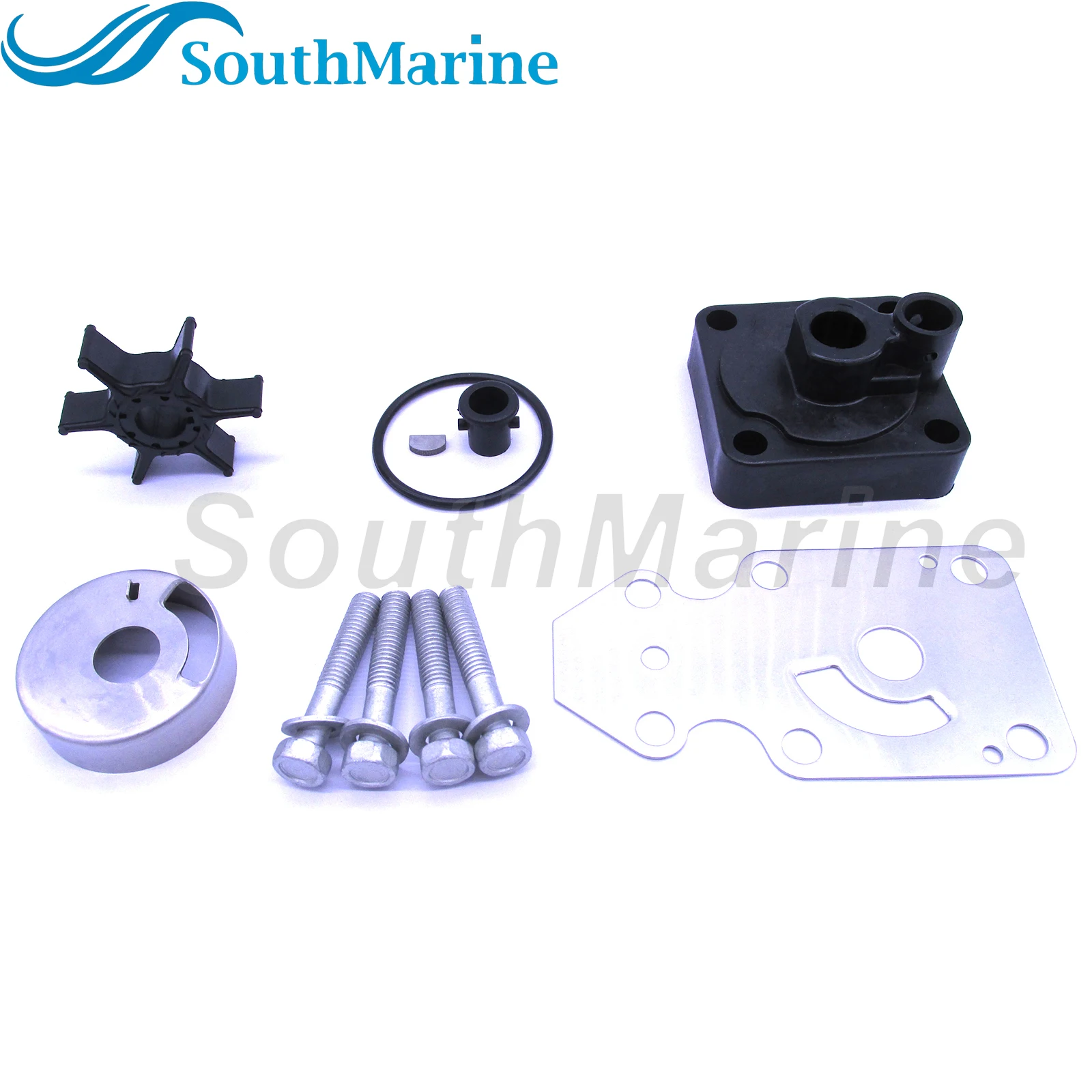 63V-W0078-00 Water Pump Impeller Repair Kit for Yamaha F15 15hp 4-stroke Outboard Motors