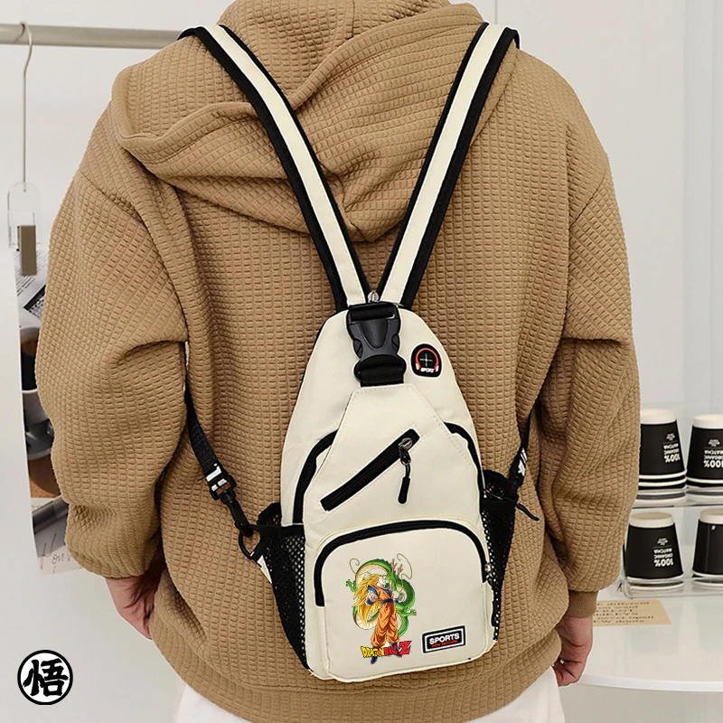 

Dragon Ball Figures Shoulder Bags Boy Girl Cartoon Anime Chest Bag Men Women Trendy Cool Crossbody Bags Backpacks Gifts Hot 2026