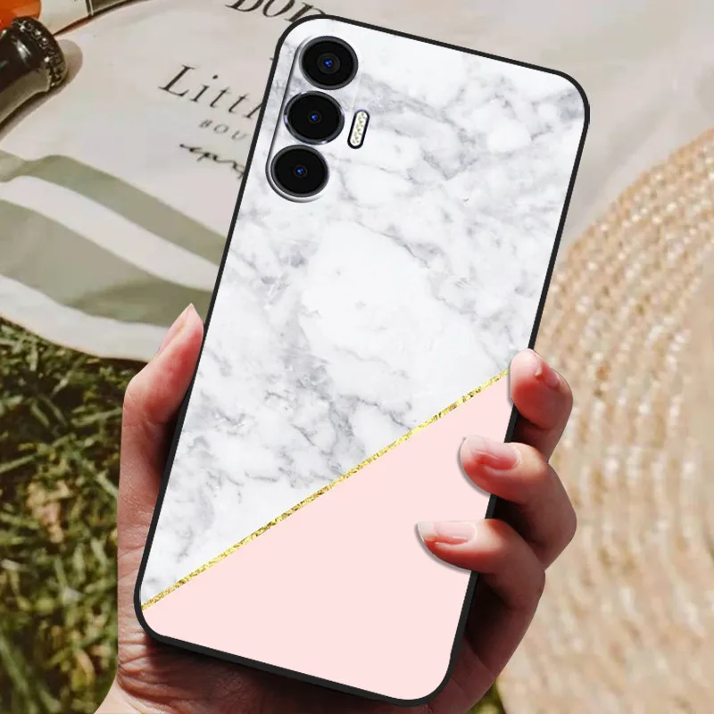 For Tecno Pova 3 Case Pova 2 Soft Silicone TPU Funda LF7n Phone Cases for Tecno Pova 2 Back Cover Pova2 Pova3 Protective Bumpers