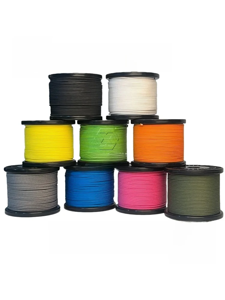 High Strength Wear Resistant 2mm Dyneema Rope PE Umbrella Rope Ultra High Molecular Weight Polyethylene Fiber Woven Tent Wind...