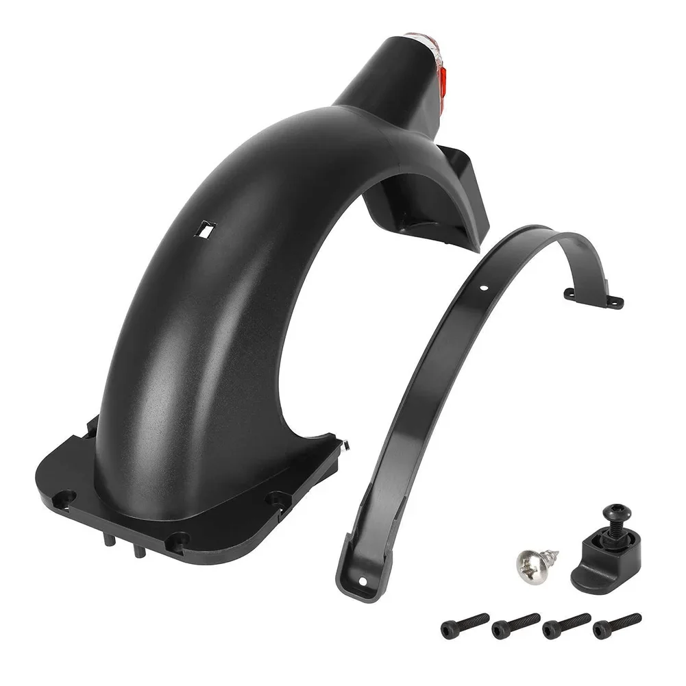 Electric Scooter Rear Fender Mudguard Taillight Bracket Kit For Ninebot Max G30 Splash Fender With Rear Taillight Back Guard