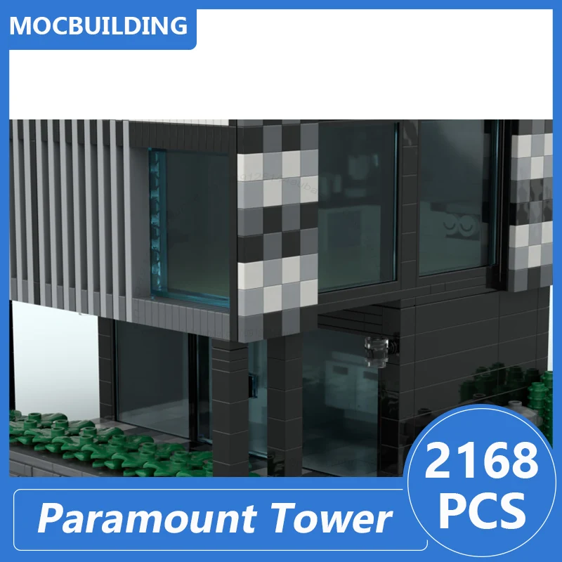 مكعبات بناء برجية Paramera ، طوب بناء معياري ، عرض معماري للشقق ، تجميع ذاتي الصنع ، ألعاب الكريسماس ، هدايا