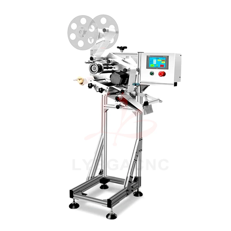 LY-660 เครื่องติดฉลากสายการประกอบอัตโนมัติเต็มรูปแบบอุปกรณ์ติดฉลากแบบแบนอัจฉริยะสําหรับถุงอาหารกล่องบรรจุภัณฑ์กล่องกระดาษ