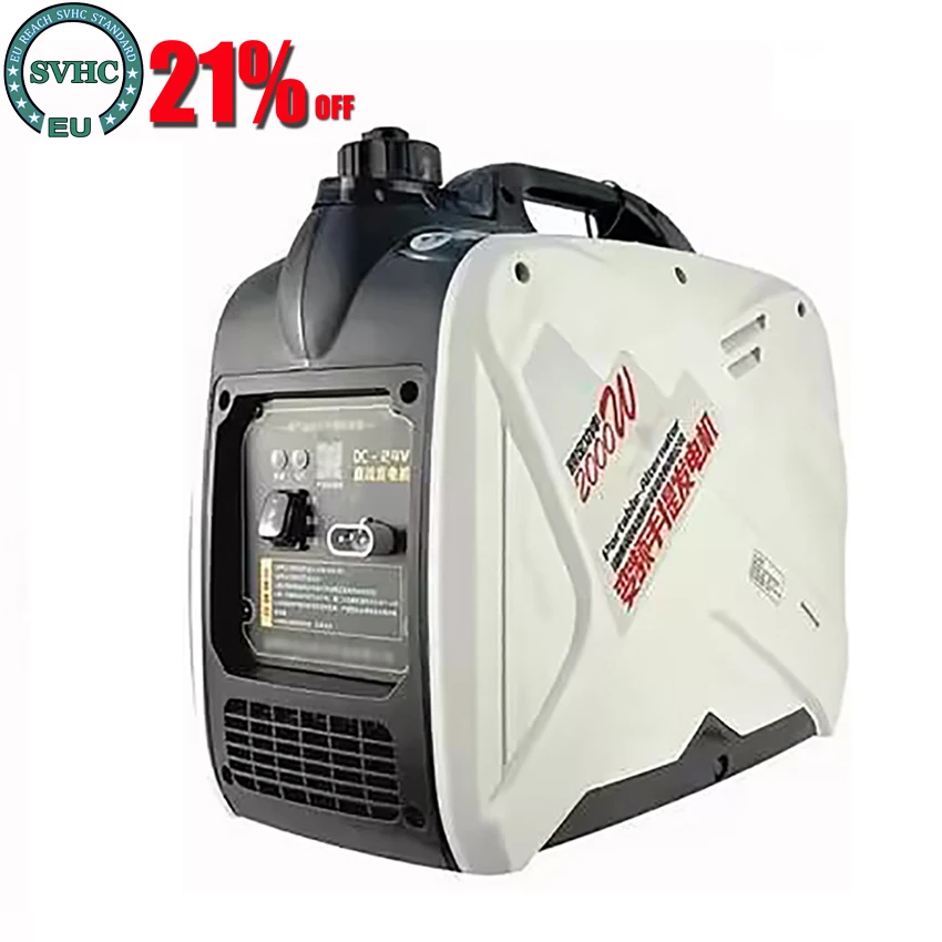 

24V 2000W Parking Air Conditioner Automatic Gasoline Generator Vehicle Silent Small Portable Generator with pure copper motor