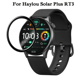 Protective Film For Haylou Solar Plus RT3 SmartWatch Screen Protector Film Full Clear TPU Soft Ultra-thin Cover 3D Soft Flexible