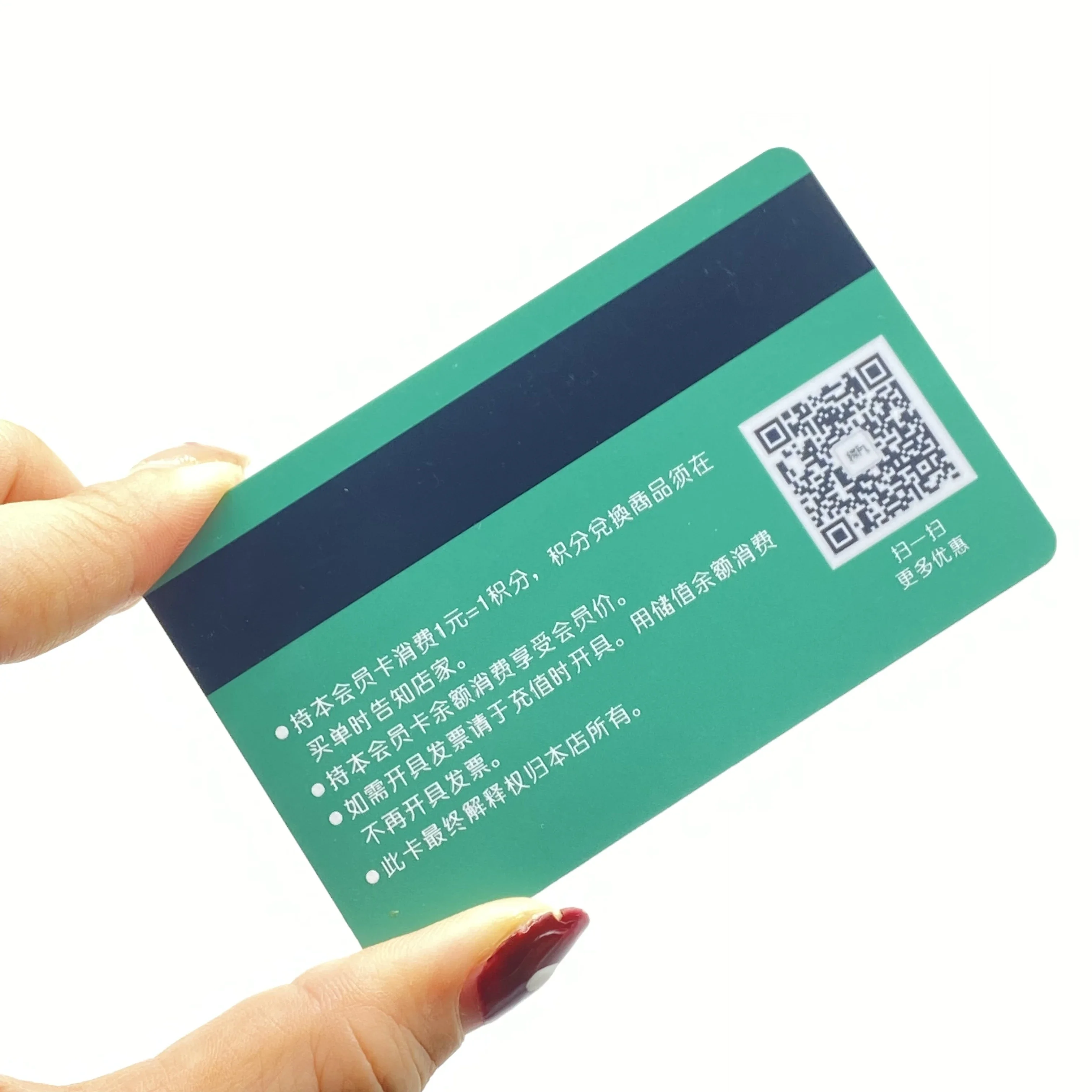 المهنية مع بطاقة الأعمال NFC النافثة للحبر البلاستيكية