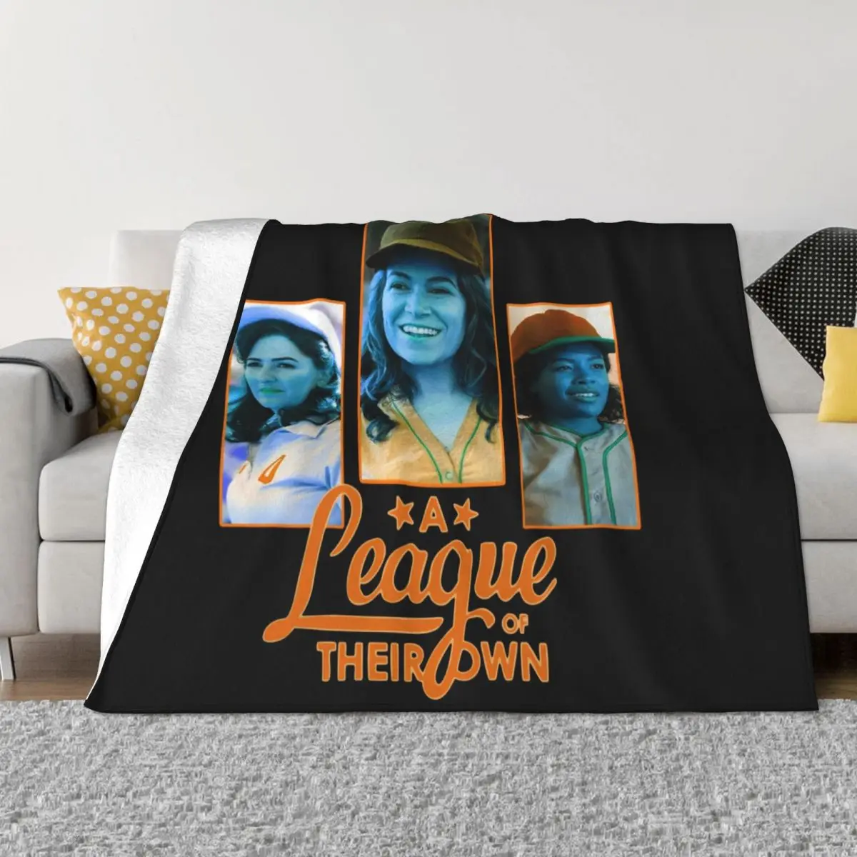 A League Of Their Own Main Characters Blanket Coral Fleece Plush Summer Multifunction Warm Throw Blanket for Home Travel Quilt