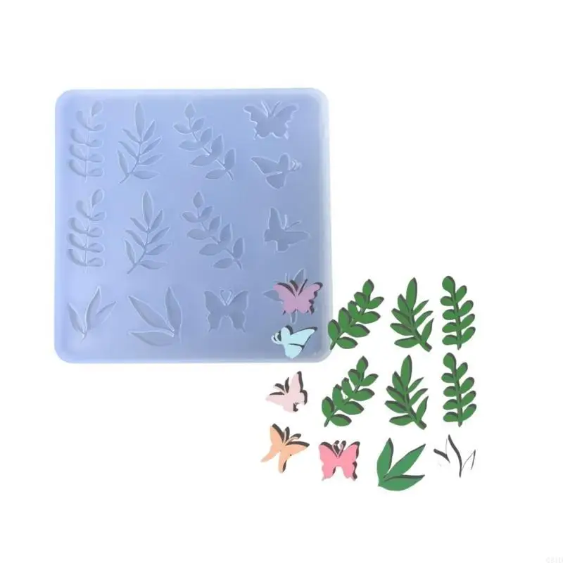 

Practical Silicone Mold for Creative Projects Epoxy Keychain Pendant Moulds Professional Grade Mold for Handcrafted Item