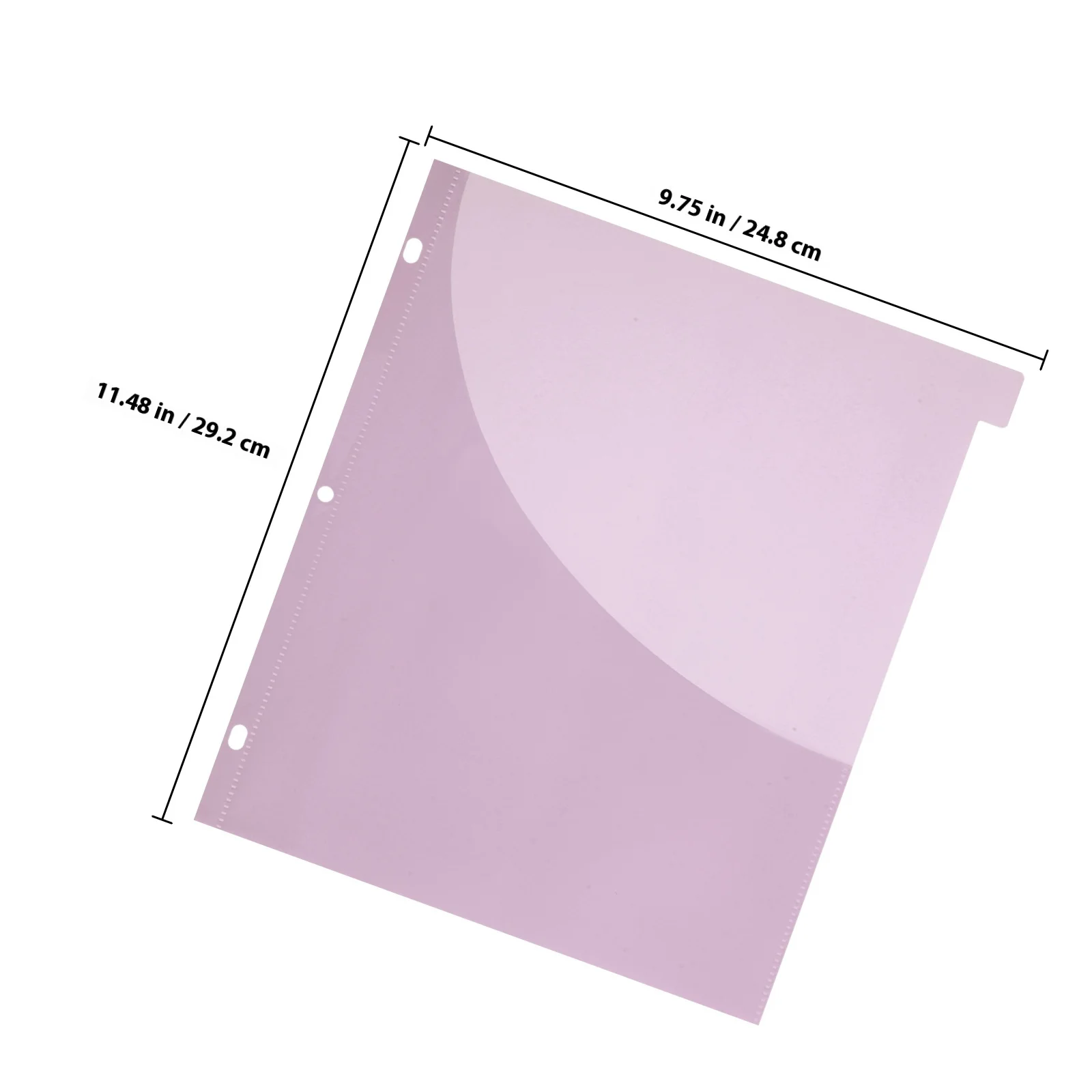 12 Stuks Bestandsmap A4 Letter-formaat Bindmiddel Verdelers Met Zakken Voor Kantoor School Thuis Organisatie Plastic Pagina Verdelers Index