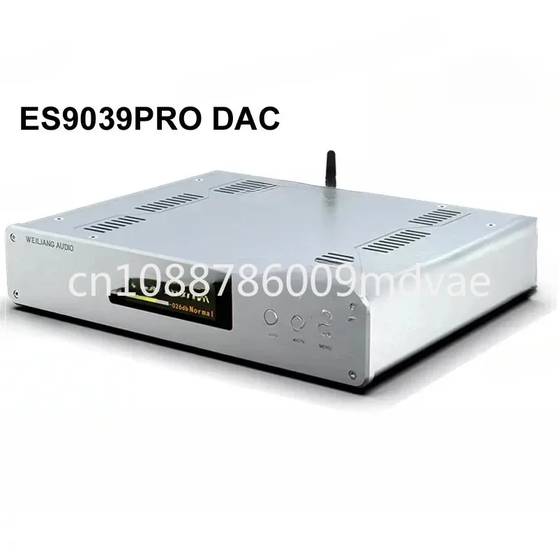 DLHiFi DC300 Dual Core ES9038PRO ES9039PRO 5.0 Balanced HiFi Audio DSD DAC Decoder Amanero USB Remote Control