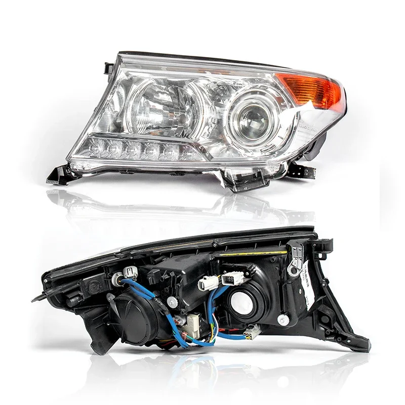 Car Styling Head Lamp for Toyota Land Cruiser Headlights 2007-2015 for LC200 UZJ200 GRJ200 LED Headlight DRL Hid Bi Xenon