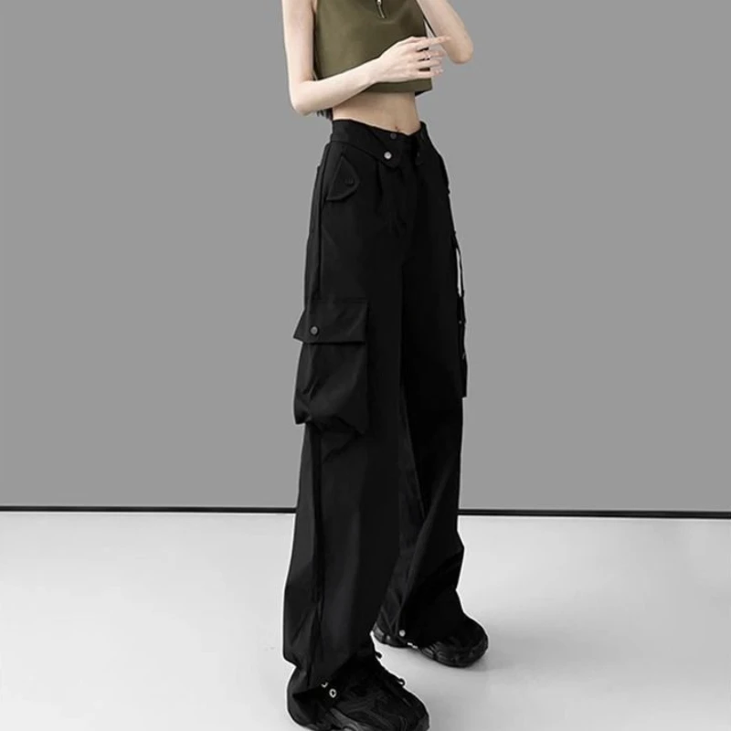 カーゴパンツ女性の服カジュアル Y2k ストリート原宿韓国ファッション綿弾性オリジナル G ハイウエスト女性のズボン