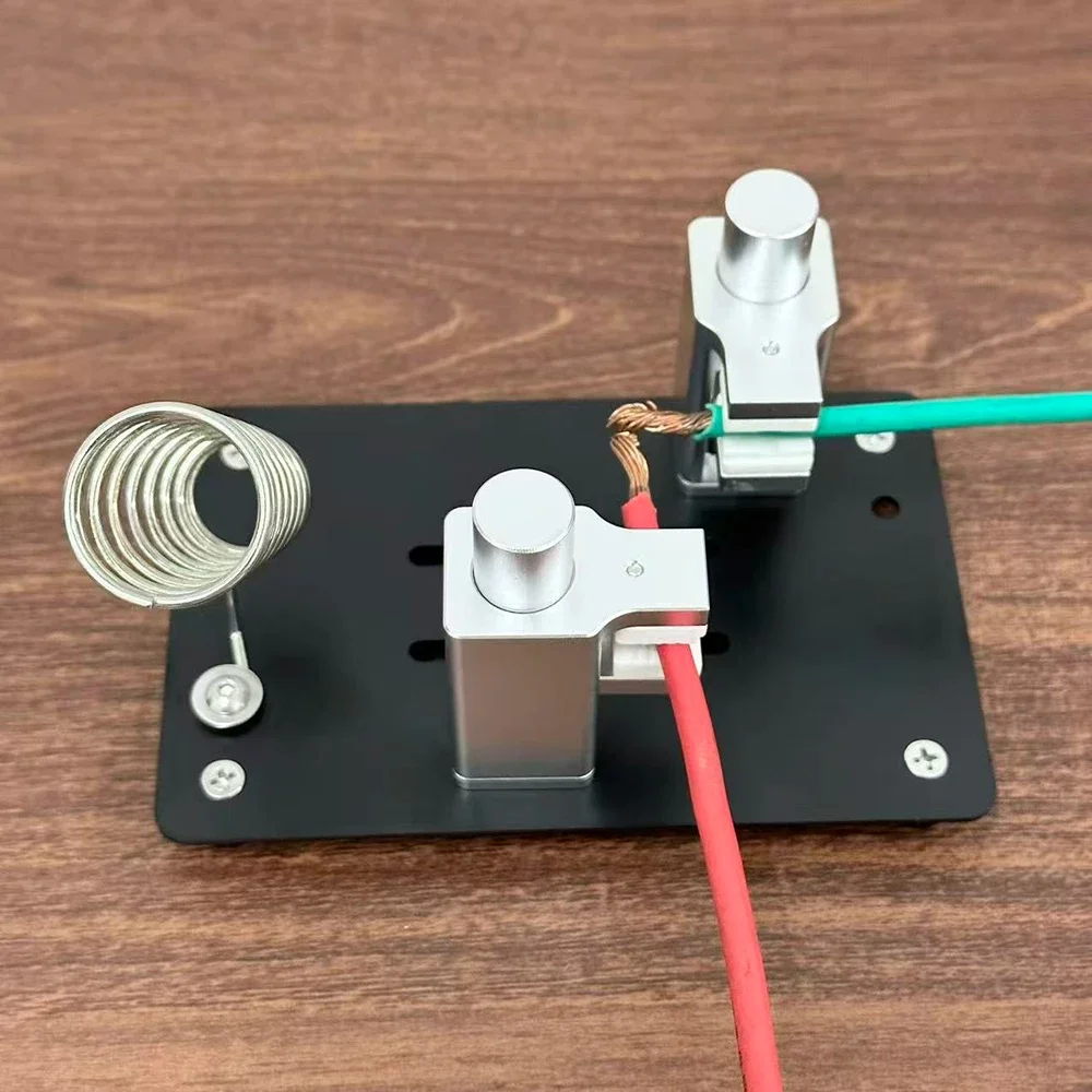 Multi-Functional Ceramic Soldering Wire Clamp PCB Repair Fixture Aluminum Alloy Movable Base