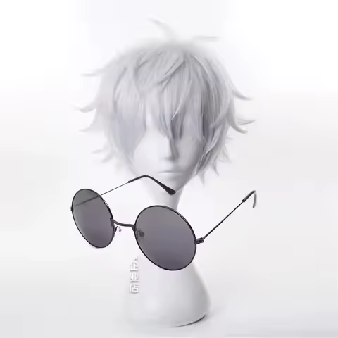 Gojo Satoru Wig Anime Cosplay Jujutsu Kaisen Cosplay Jujutsu Kaisen Gojo Satoru Costume Wig Halloween
