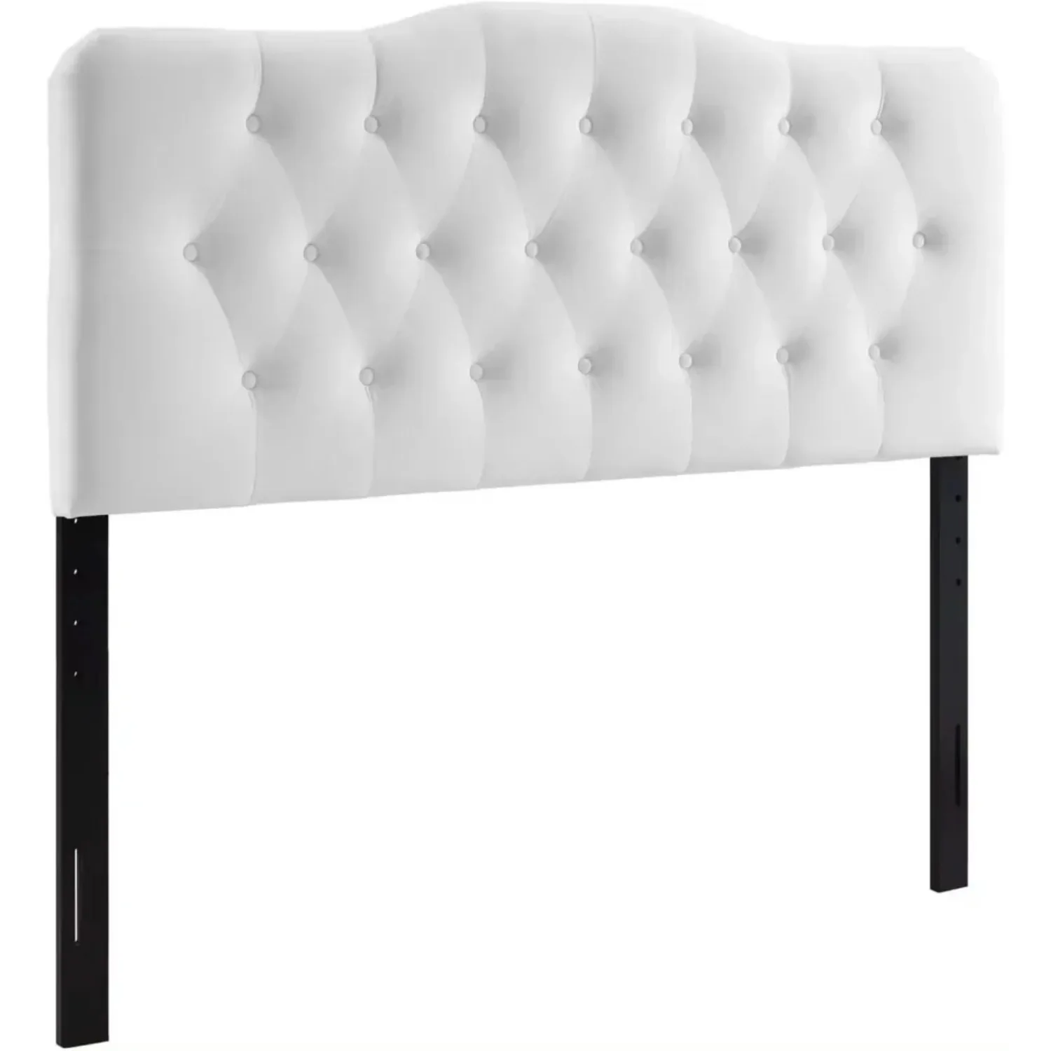 

Headboard ,Tufted Performance Velvet Queen Headboard in White ,AdjustableDurable 62"W X 3.5"H