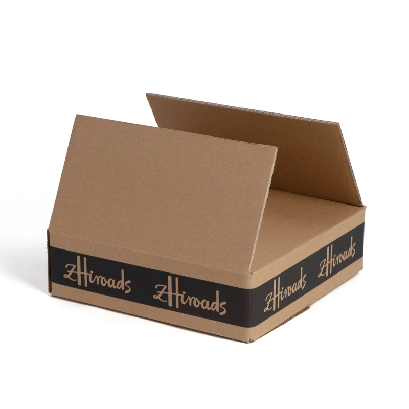 Heavy Duty Corrugated Cardboard Box Kraft Paper Shipping Carton for Storage Moving Business Use - Packaging Box