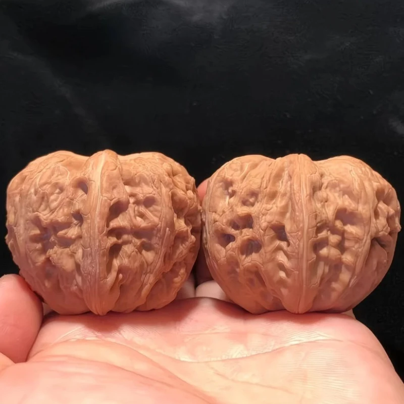 Big Wild Yuanbao Wenwan Walnuts Pinggu Mentougou Collectible Grade Premium Natural Hand Massage Stress Relief For Men Women Gift