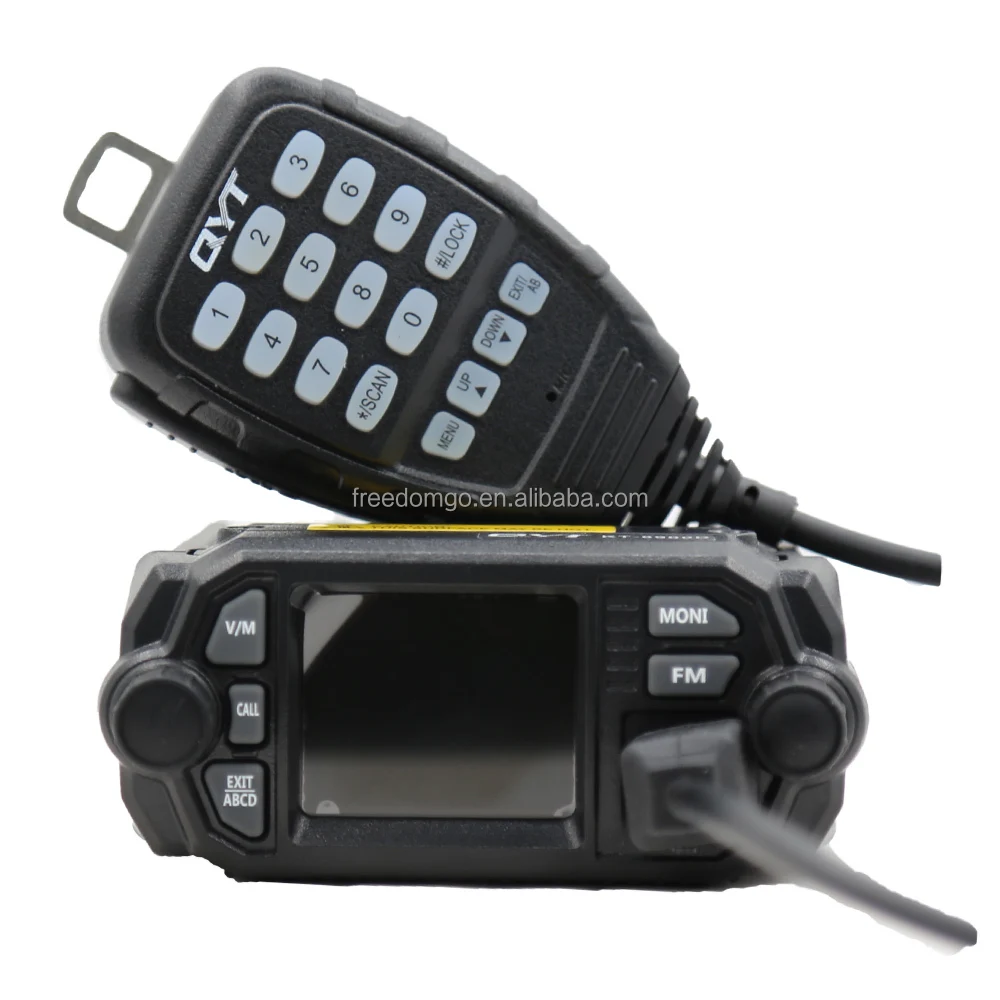 

Qyt Kt8900D 25w Dual Band Mini Vehicle Mouted Radio Walkie Talkie Taxi Mobile Trans Radio Vhf Uhf QYT Kt-8900d Car Radio