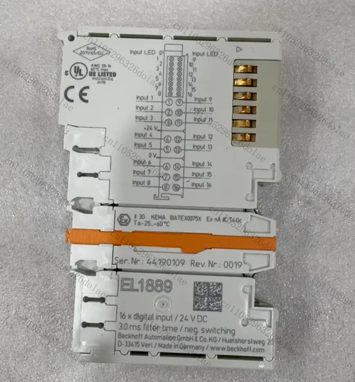 16-bit Digital Input Module EL1889 24V DC Test OK