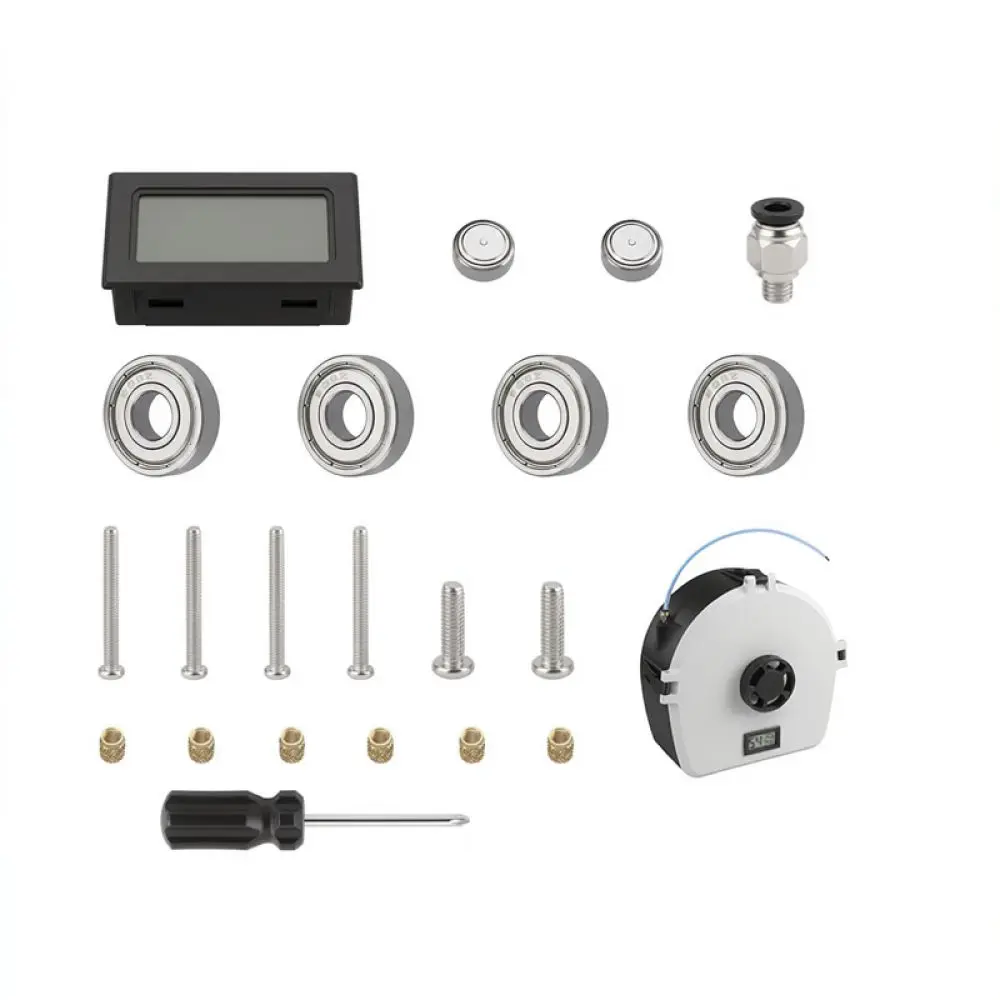 Professional Filament Spool Rack Assembly Kit With Temp Humidity Display For 3D Printer Desktop Storage Accessory