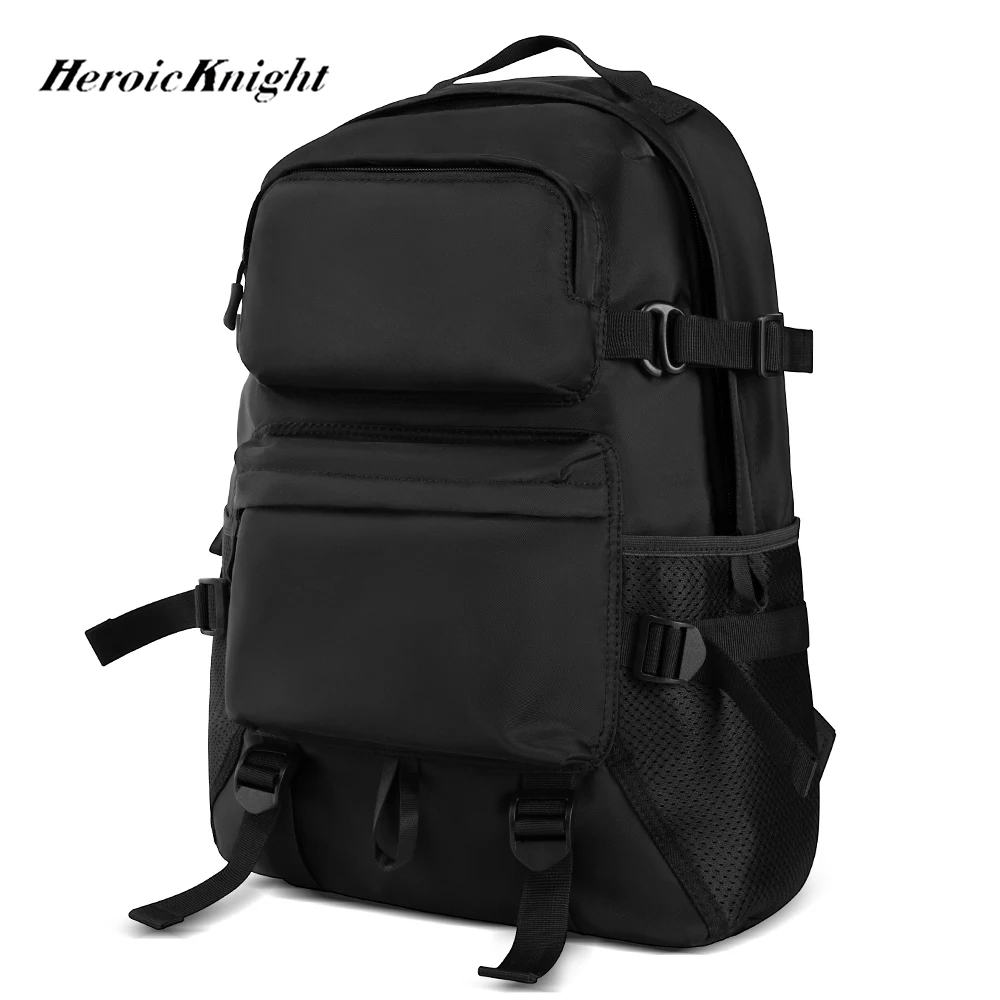 Heroic Knight Casual Men\'s Waterproof Backpacks Travel Expandable School Laptop Outdoors Bags An-ti Theft New Designer Mochilas