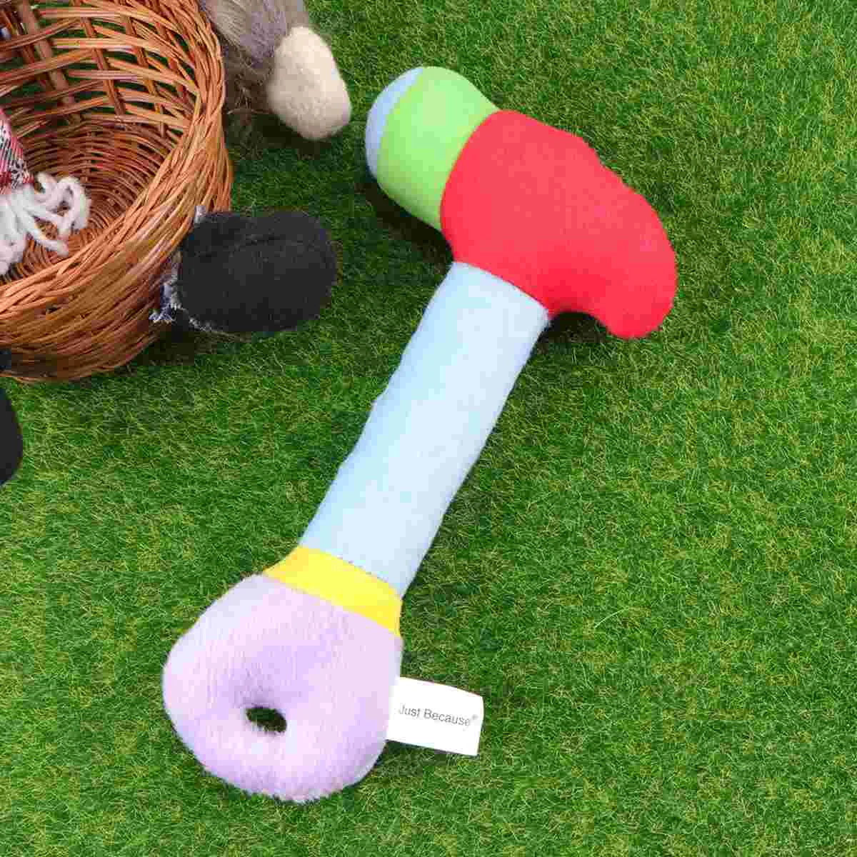 Creative Children's Plush Toy Early Education Toy Hammer Early Childhood Toy Educational Toy Baby Toy