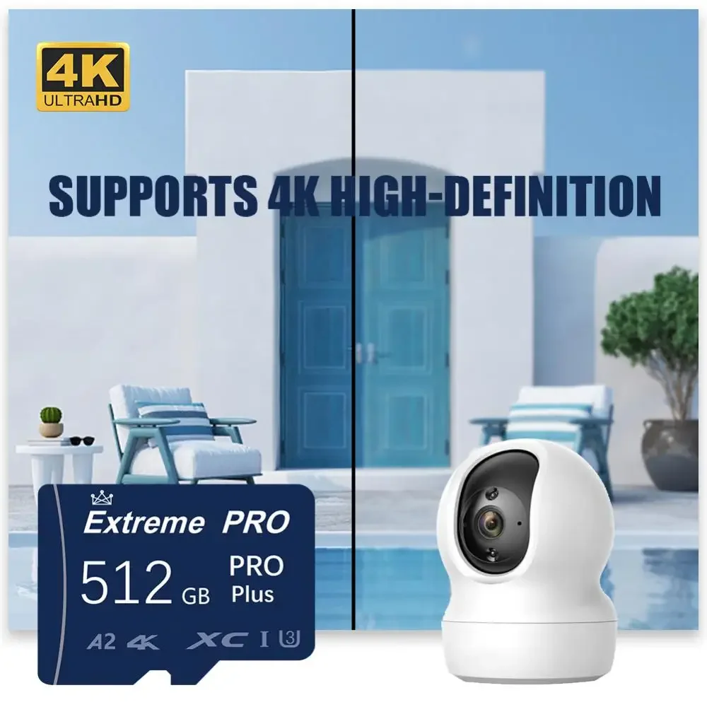 Memory Card 128GB SD Card 512GB Micro TF SD Card 256GB 1TB 2TB TF Flash Card For Nintendo Switch Phone With Adapter