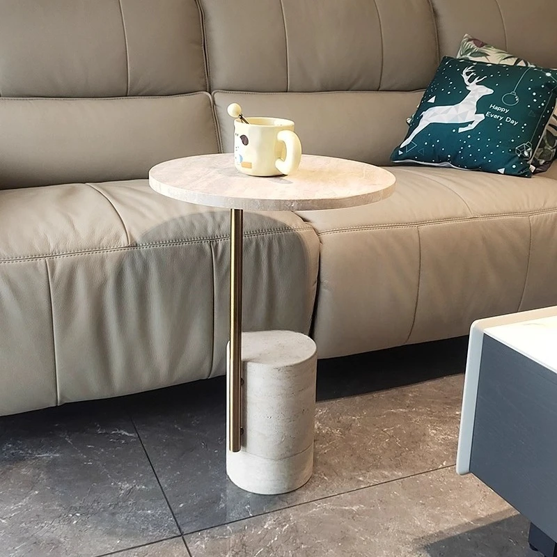 

edge few milk tea shop movable living room sofa small coffee table side table