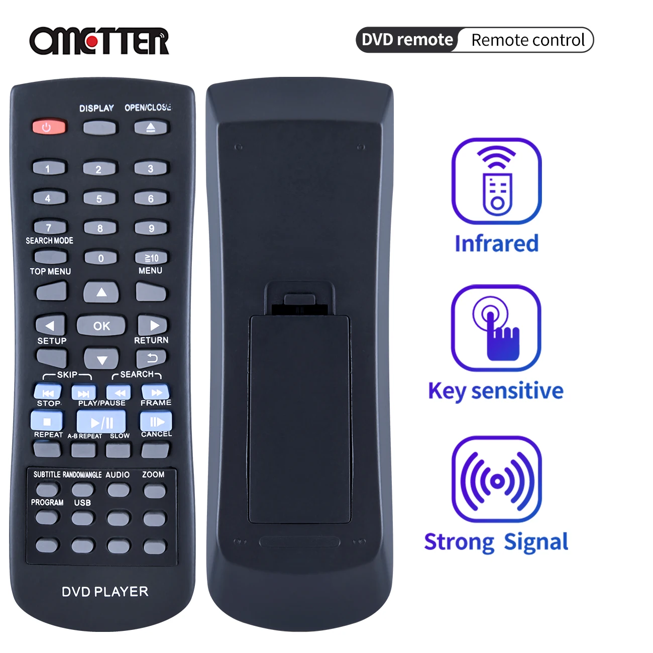 Le télécommande compatible avec le lecteur DVD Panasonic S700 une solution fiable et économique
