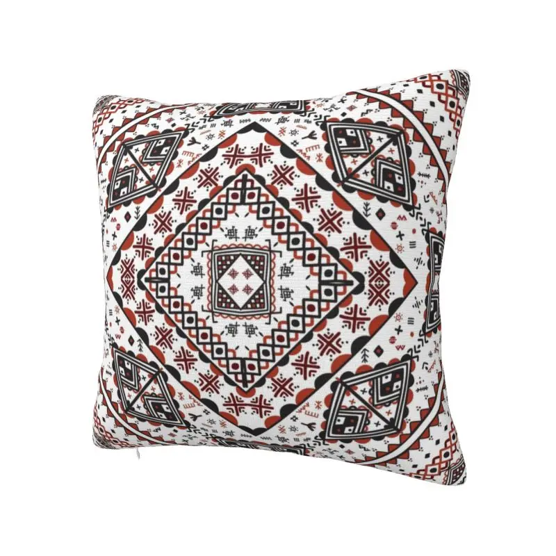 Kabyle Pottery Berber Motifs Nordic Throw Pillow Cover Decoracion Salon Case Boho Imazighen Amazigh Cushions for Sofa