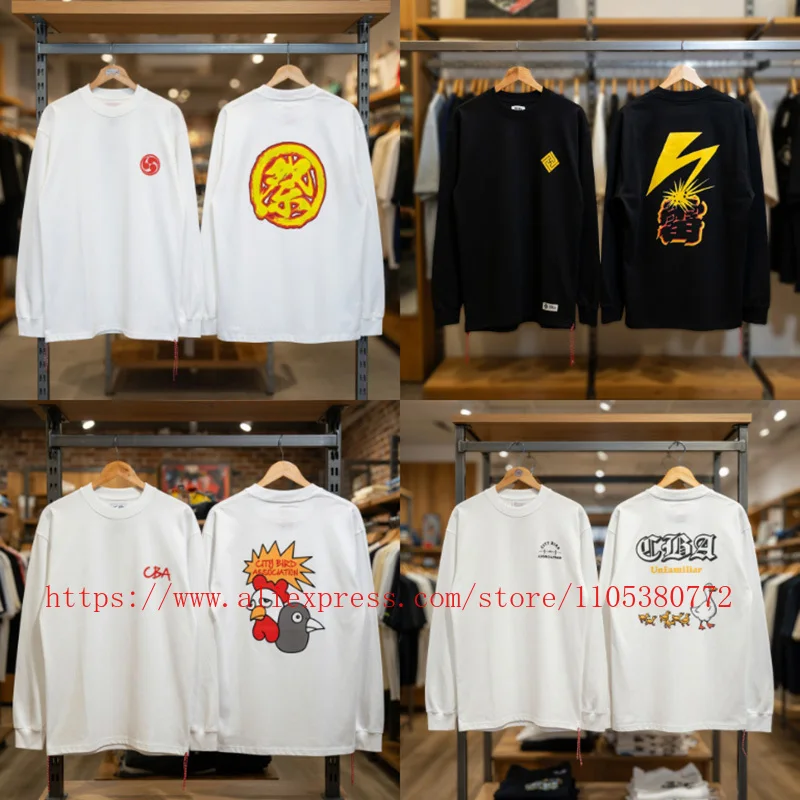 2026 Hot New Beams Men's Long Sleeve T-Shirt 100% Cotton Logo Print Oversized Casual High Quality Top Fast shipping