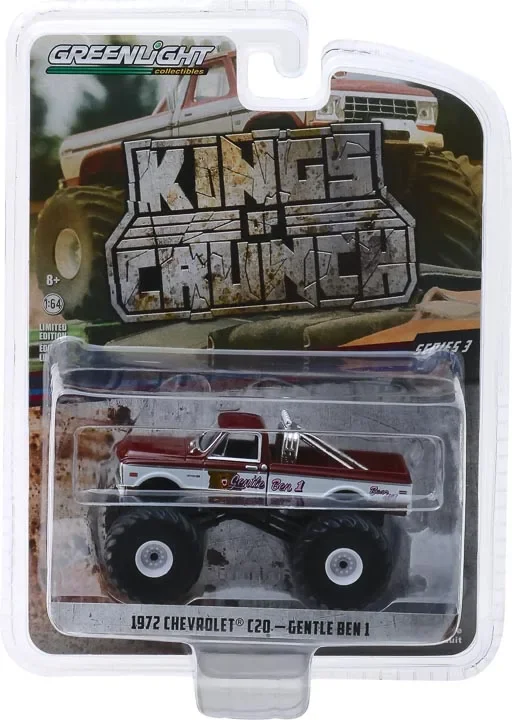 1:64 1972 Chevrolet C20 Bigfoot truck Collection of car models