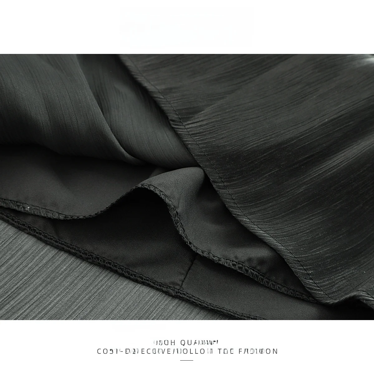 PAIXIANG Bla iny Me f jupe mi-longue femme jupe d'été taille haute Dra ature Net jupe a-ligne jupe