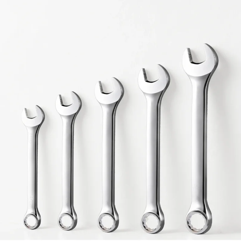 

7-36mm Combination Wrench Metric Plum Blossom Ring Open-ended Spanner Hardware Parts Automotive Repair Wrench Hand Tools