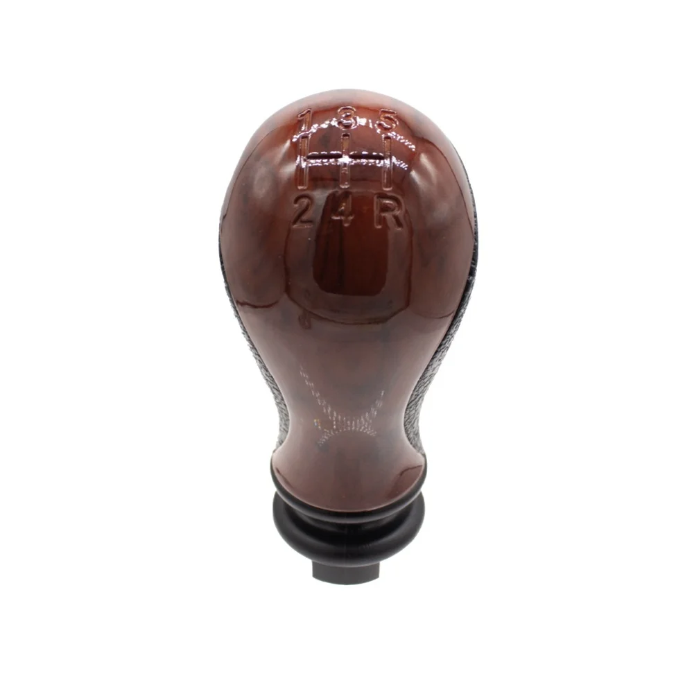 

Gearshift Hand Lever 5 Speed Wood Grain ABS Fit for For C5 For C2 For C3 For C4 Models Compatible with Manual Transmission