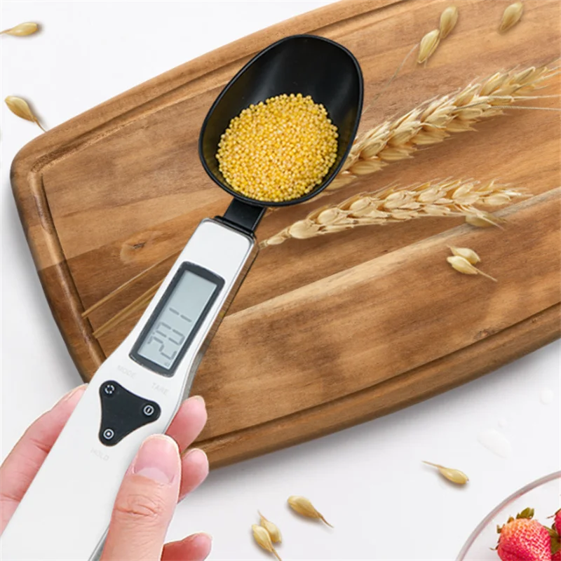 500G/0.1G Digital Spoon Scale Electronic Measuring Kitchen Spoon With Large LCD Display Food Scale Kithchen Accessories