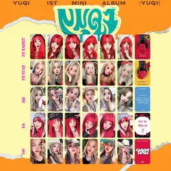 K-POP 6pcs/set (G)I-DLE Song Yuqi's new solo album 1st Mini “YUQ1” Girl's Gift Collector Card lomo card YUQI photo card postcard