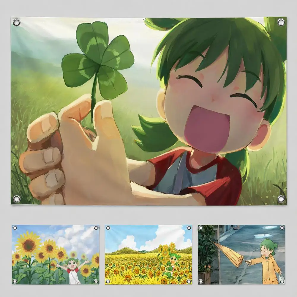 Y-Yotsuba Koiwai Flags Suitable For Party Club Outdoor Interior Wall Decoration Banner Fans Gift