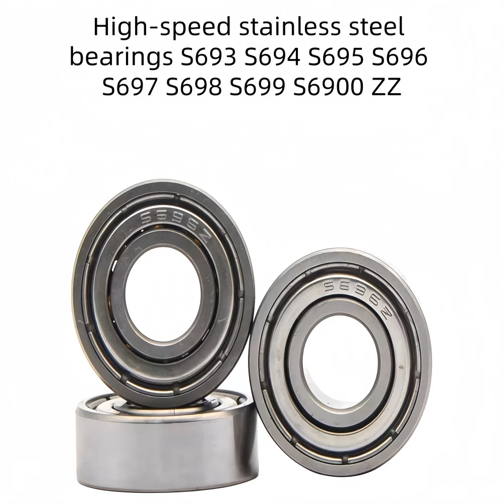 rolamentos-de-aco-inoxidavel-de-alta-velocidade-s693-s694-s695-s696-s697-s698-s699-s6900-zz