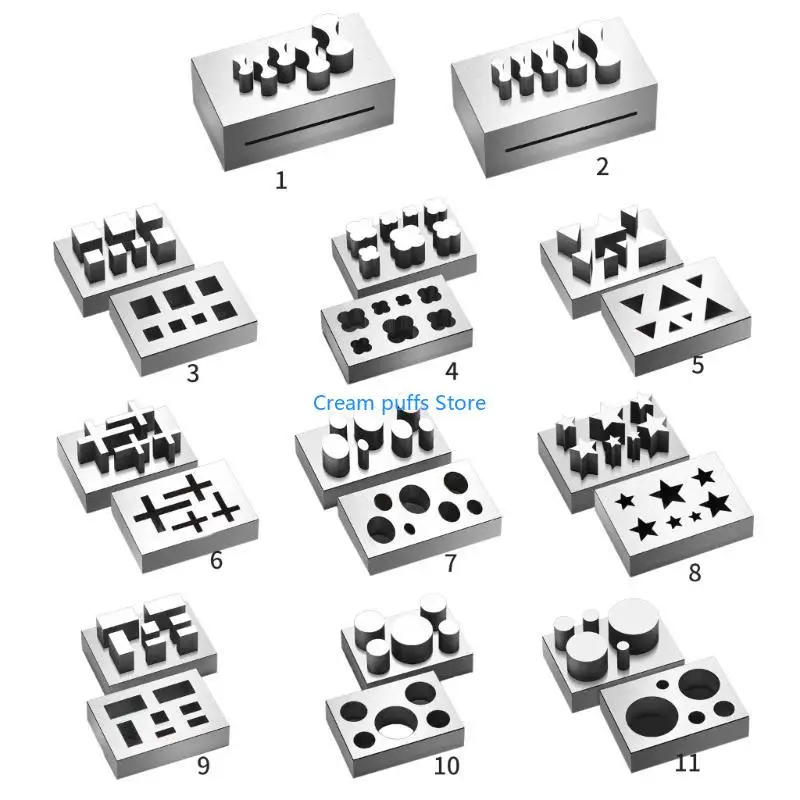 50LE Multifuntional Jewelry Forming Forming Tool Aço Cutter para jóias