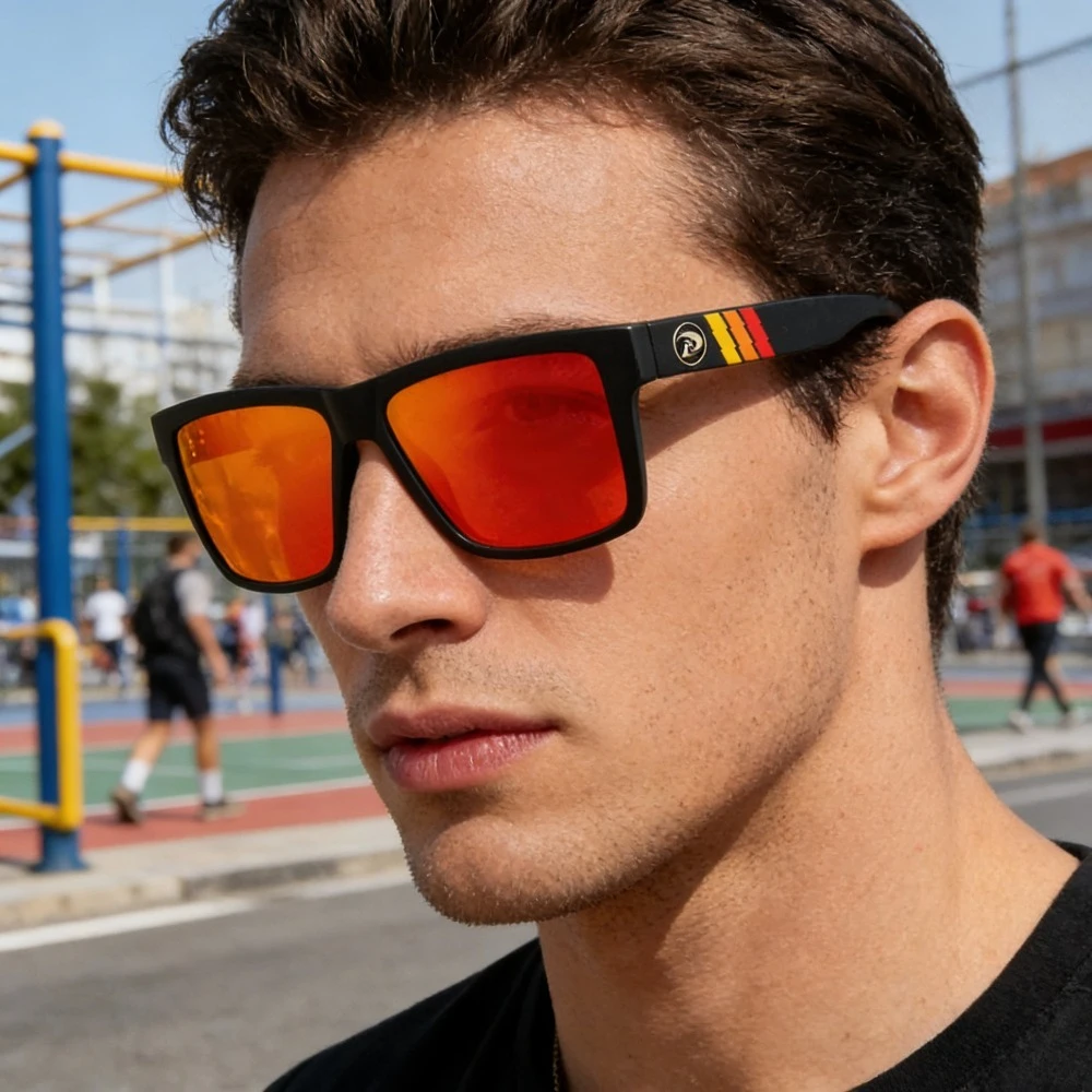 

Спортивные поляризованные солнцезащитные очки DUBERY для мужчин и женщин, защита от ультрафиолета, для вождения, рыбалки, велоспорта, активного отдыха ​