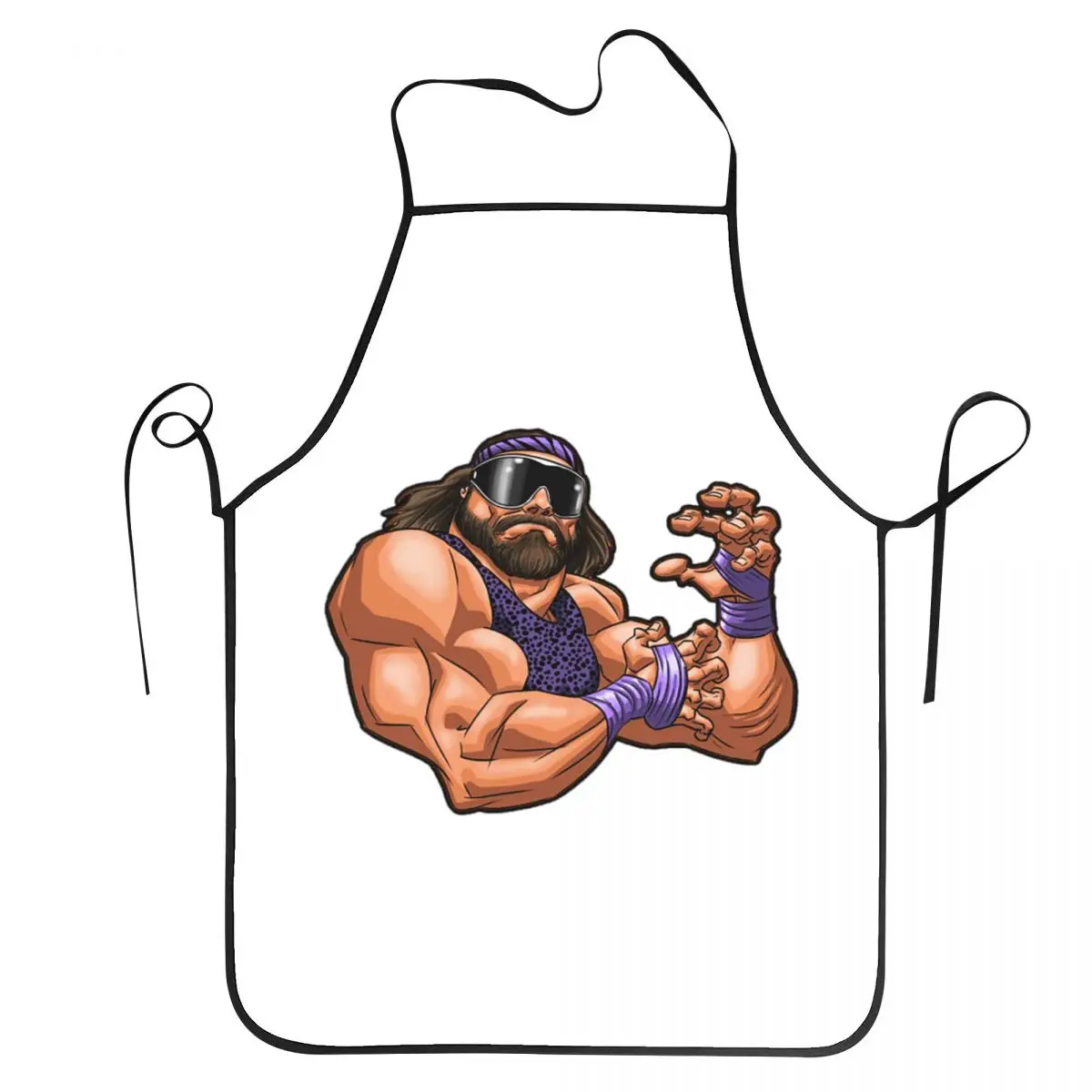 Macho Man Randy Savage Supernova Aprons Chef Cuisine Tablier Sleeveless Bib Kitchen Cleaning Pinafore for Women Men Painting